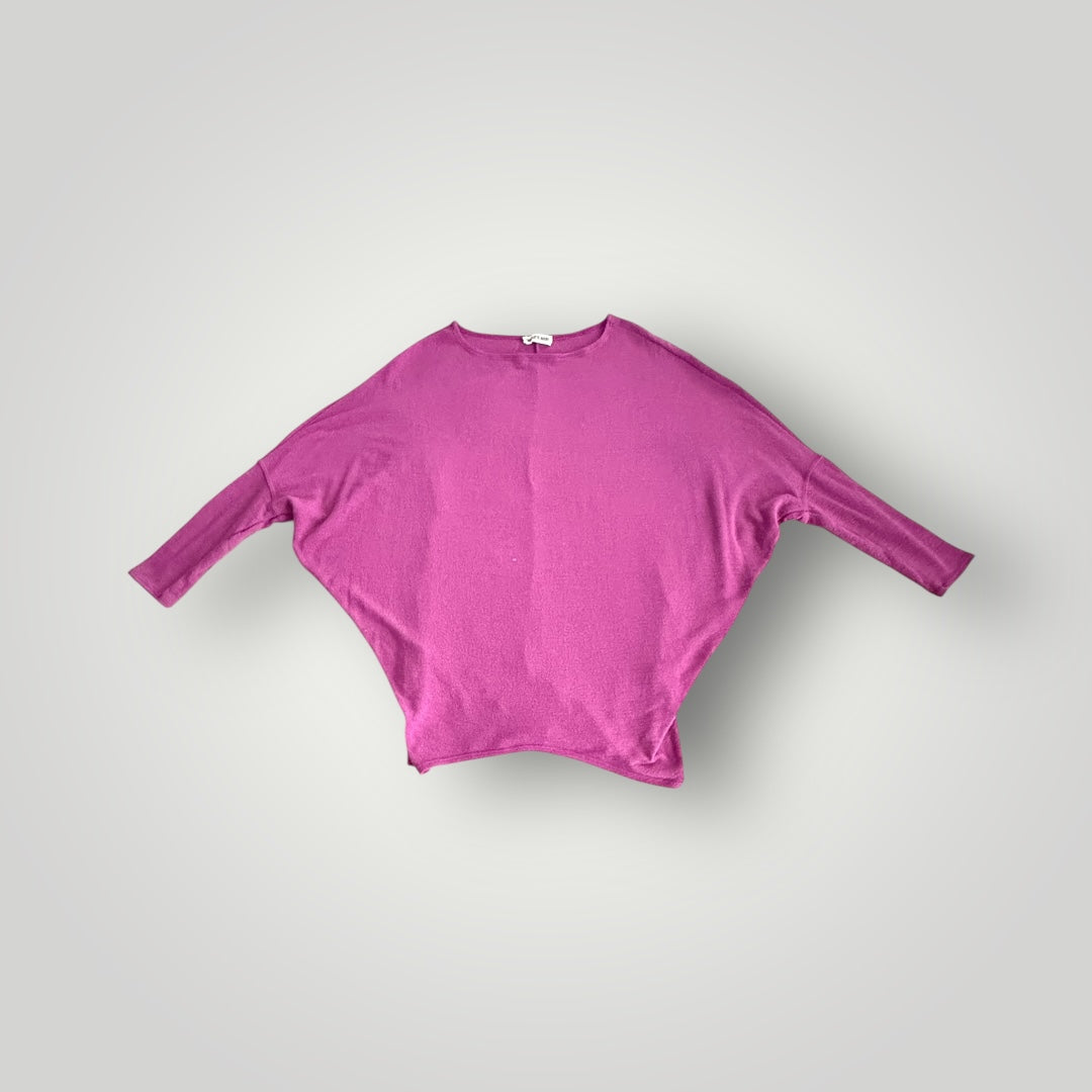 Charlotte Avery Dolman Sleeve Knit Top Size Medium